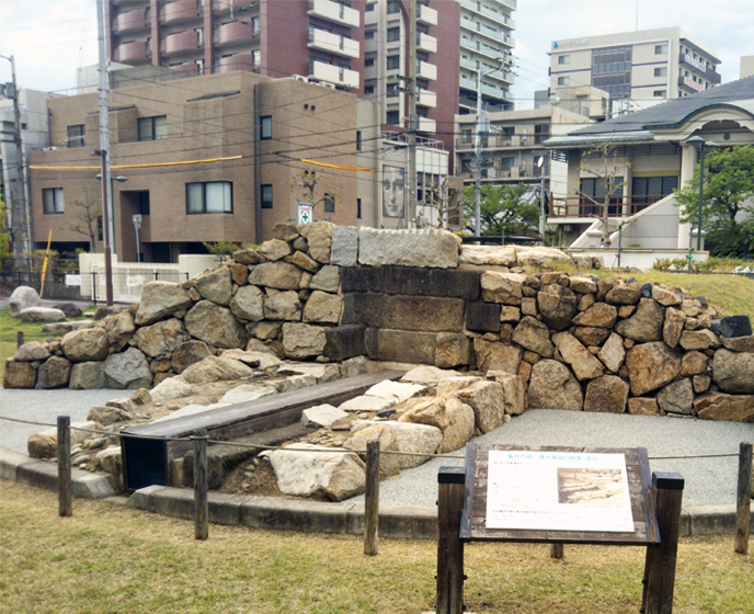 亀井戸跡復元遺構